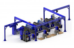 activated carbon coating line